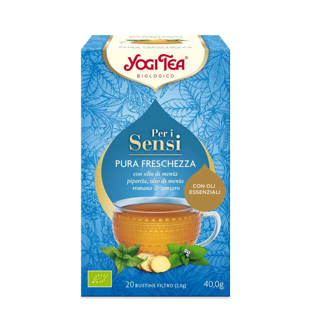 YOGI TEA Per i Sensi – Fresca Ispirazione