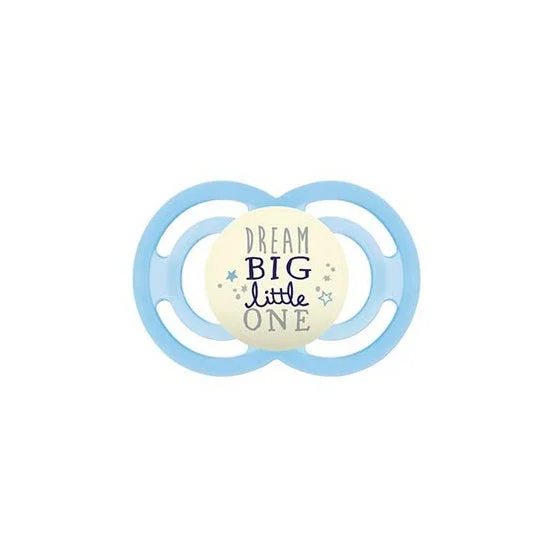 Succhietto in silicone Mam Perfect Night +6m Blue 1ud