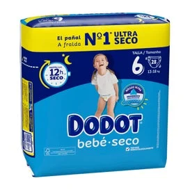 Dodot Bambino Asciutto Taglia 6 13-18kg 28 Unità