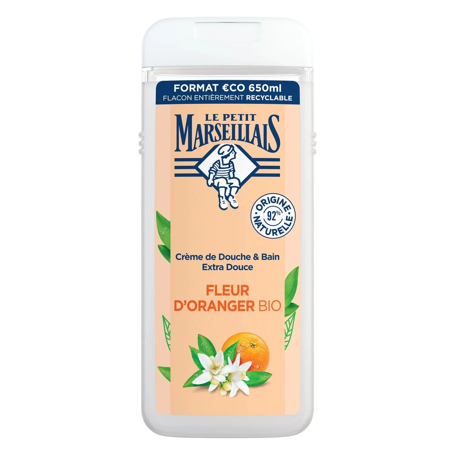 Le Petit Marseillais Gel Petit Fiori d'Arancio di Marsiglia Bio 650 ml