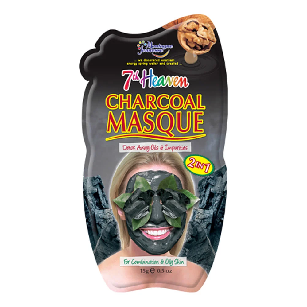 7th HEAVEN Maschera Charcoal Mud – Carbone Attivo