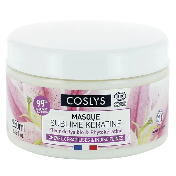 Coslys Maschera Sublime Cheratina Bio Capelli Fragili e Indisciplinati 150ml