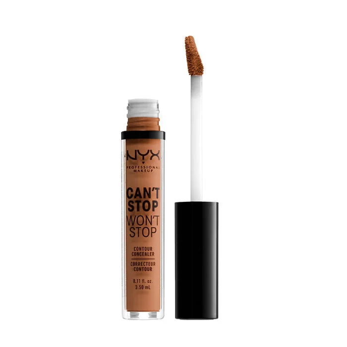 Nyx Can't Stop Won't Stop Correttore contorno copertura totale Mahogany 3,5 ml