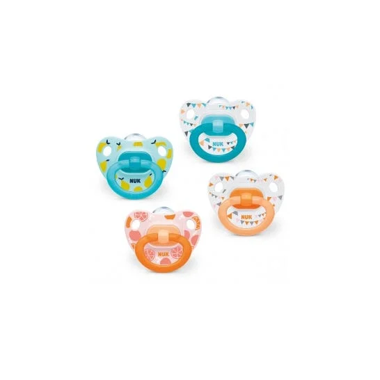 Ciuccio Nuk T2 Assortimento Silicone Assortimento 1Ud