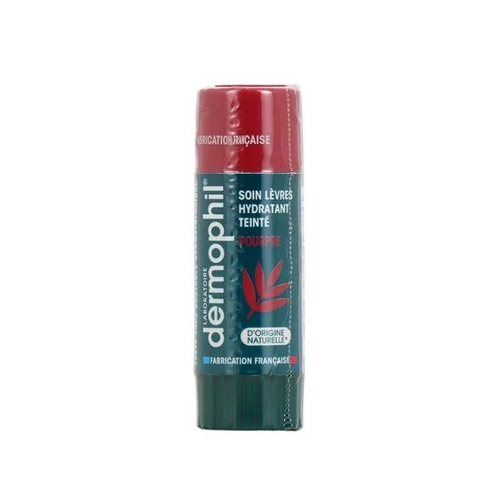 Dermophil Stick Labial Tinta Púrpura 4 gr