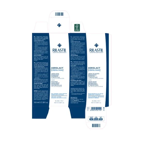 Rilastil Xerolact Crema Mani 100ml