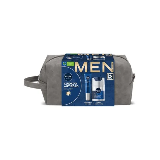 Nivea Men Cuidado Antiedad Hyaluron Pack Contorno de Ojos + Crema