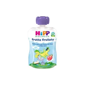 Hipp Frutta Frullata Mela Pera Frutto Drago Ribes Nero 90g