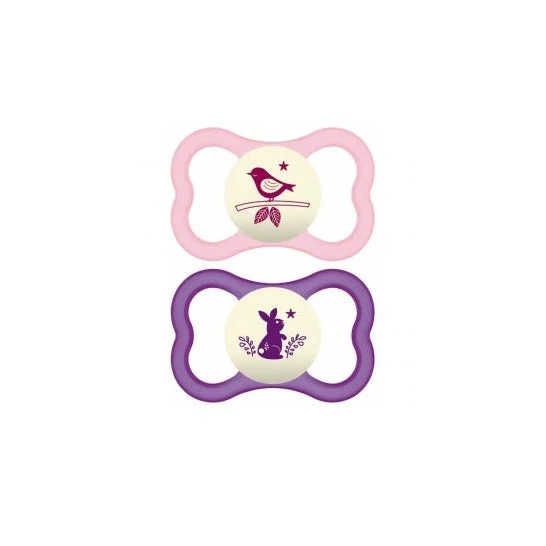 Ciuccio MAM Air +6M rosa