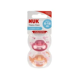NUK Nukete Silicone Ciuccio T-2 2 pz