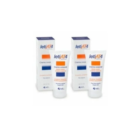 LetiAT4 crema emolliente 2x200ml
