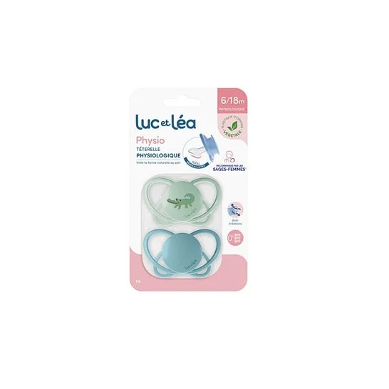 Luc Et Léa Physio Air Duo Chupete 6-18M P4 2uds