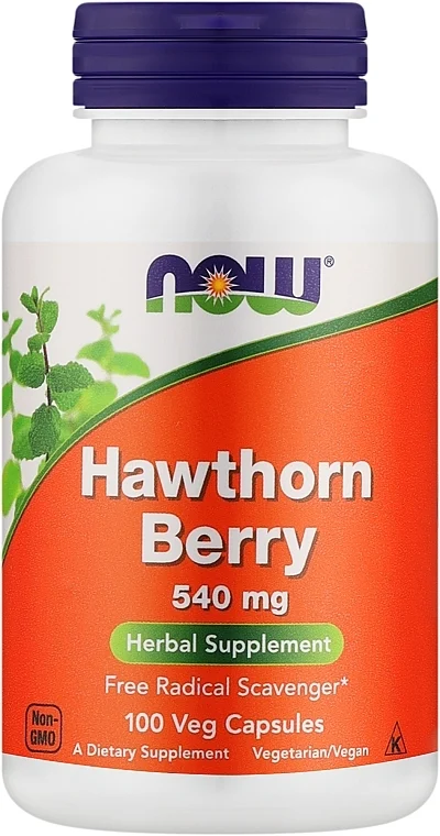 Integratore alimentare "Bacche di biancospino", 540 mg
