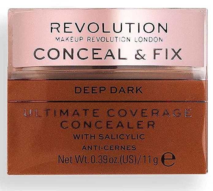 Makeup Revolution Conceal & Fix Ultimate Coverage Concealer