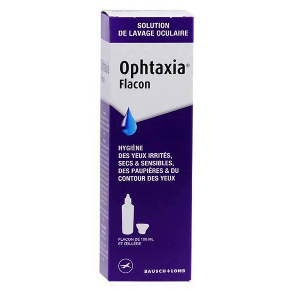 Soluzione per lavaggio oculare Bausch Lomb Ophtaxia 100 ml