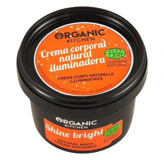 ORGANIC KITCHEN Shine Bright – Crema Corpo Illuminante
