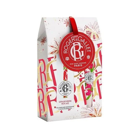 Roger & Gallet Jengibre Rojo Set Navidad 2023 Agua + Crema Manos