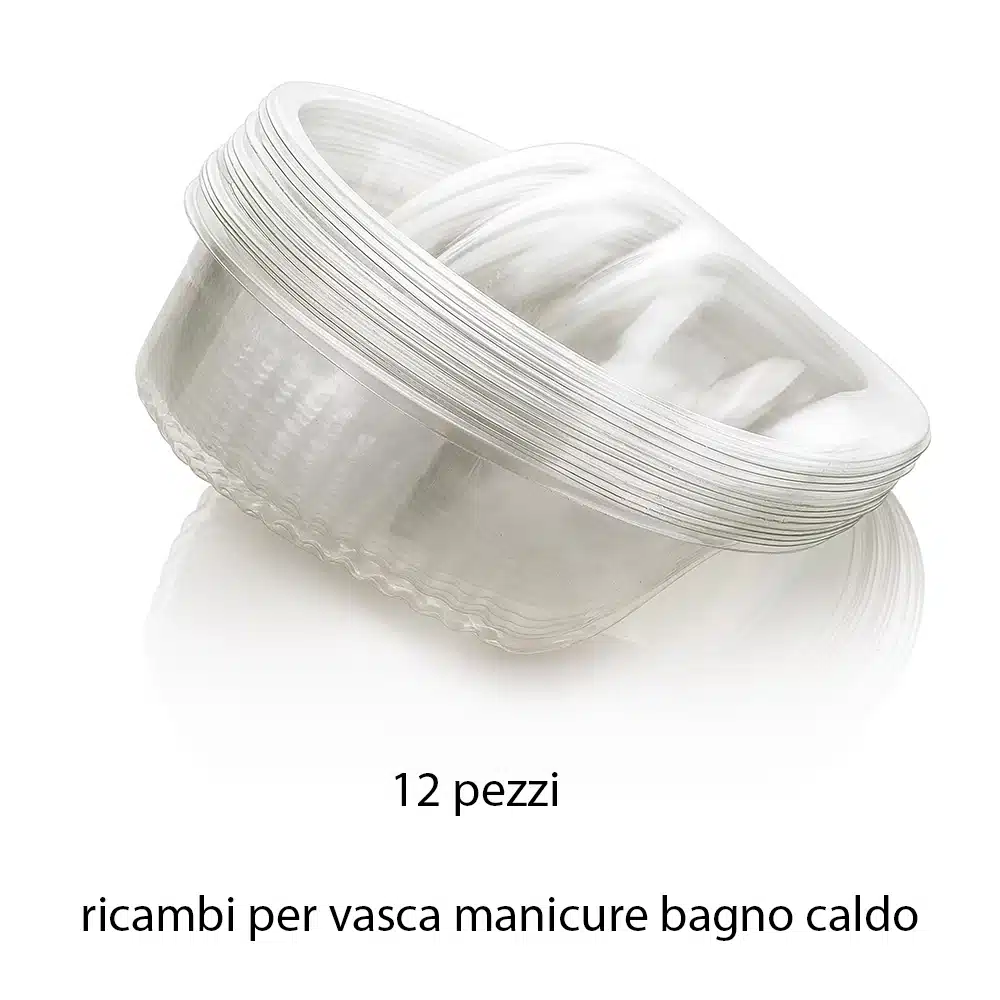 Ricambi Monouso per Vaschetta Manicure Bagno Caldo XaniPro – Confezione da 12 Pezzi