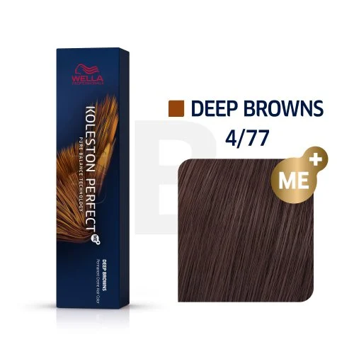 Wella Professionals Koleston Perfect Me+ Deep Browns 4/77 60 ml