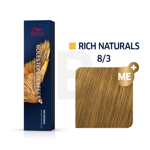Wella Professionals Koleston Perfect Me+ Pure Naturals 8/3 60ml