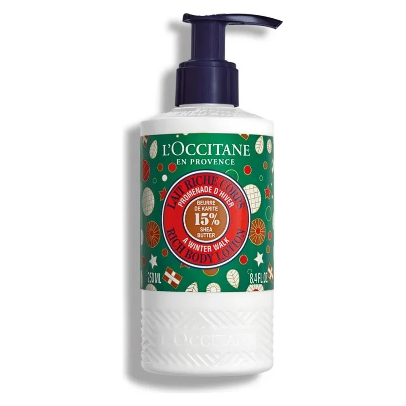 L'Occitane Latte Corpo Ricca Karité Promenade D'Hiver 250 Ml