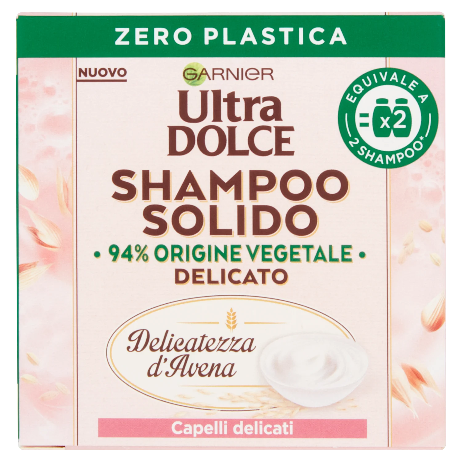 Ultra Dolce Shampoo Solido Delicatezza d'Avena