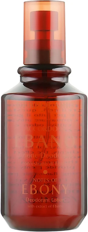 Lozione-deodorante "Ebano"