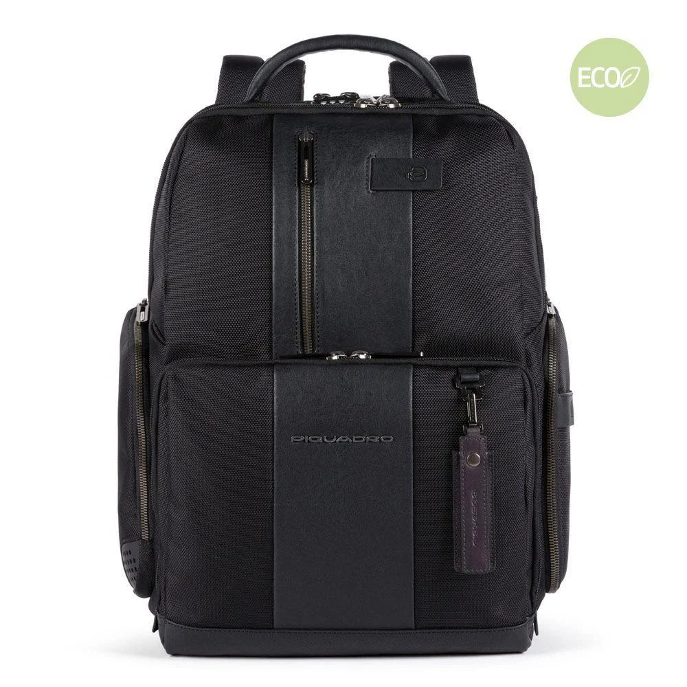 Brief Zaino Iconico All-Tech in pelle e tessuto BagMotic