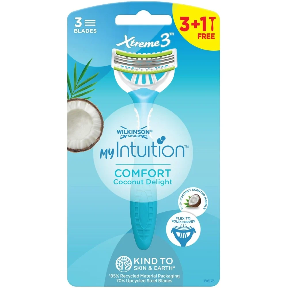 Wilkinson xtreme3 coconut delight 3+1 pezzi