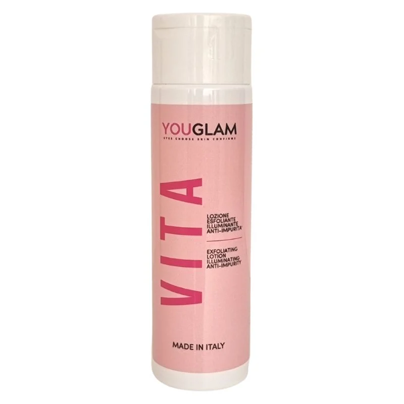 You Glam Vita Lozione Esfoliante Illuminante Anti-Impurità 100 Ml
