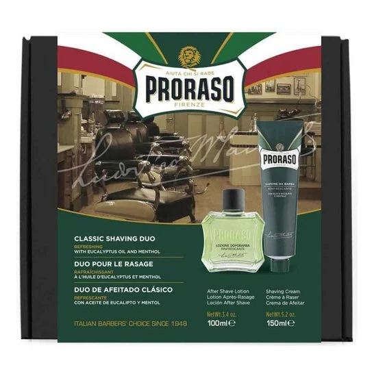 Proraso Pack Green Classic Shaving With Water 2 Unità
