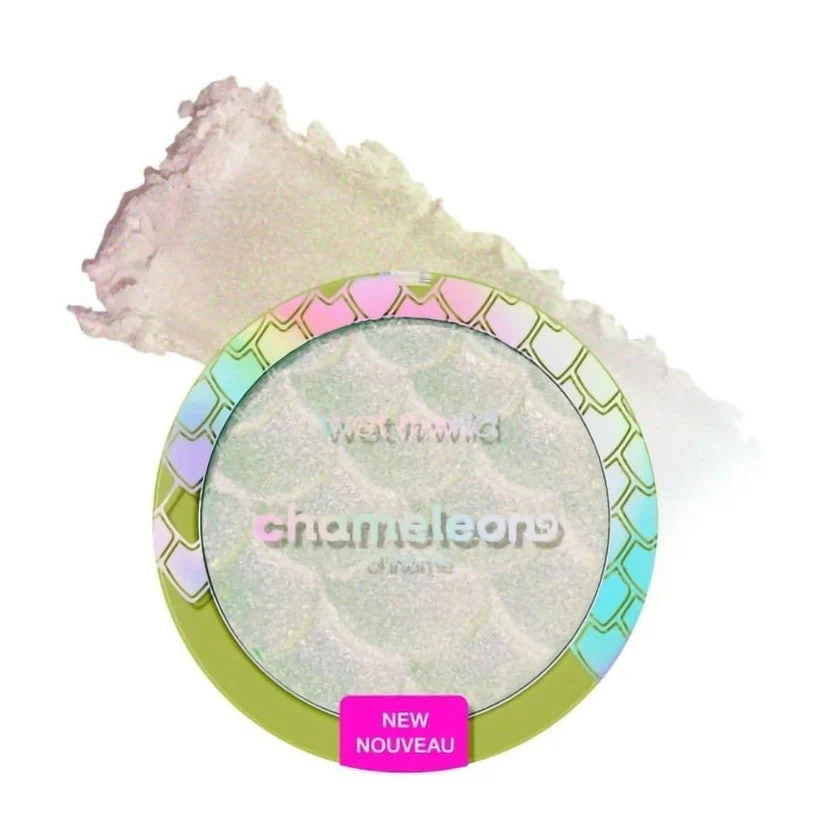Wet n wild Chameleon Chrome – Illuminante Con Effetto Olografico E Pigmenti Reattivi Alla Luce Too sirius - 432053e