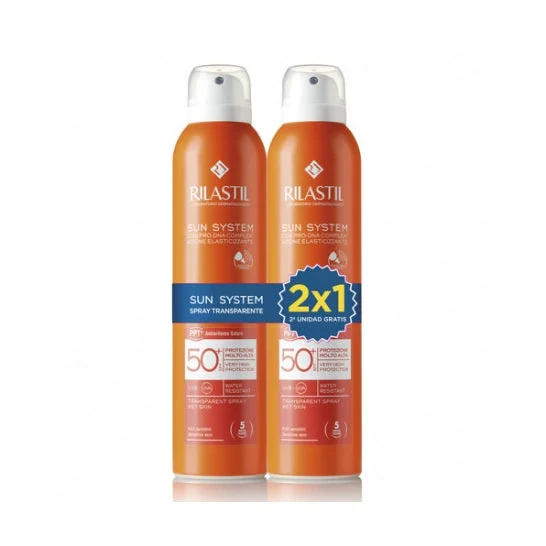Rilastil Sunlaude Spray trasparente Spf50+ 200ml+200ml Duplo