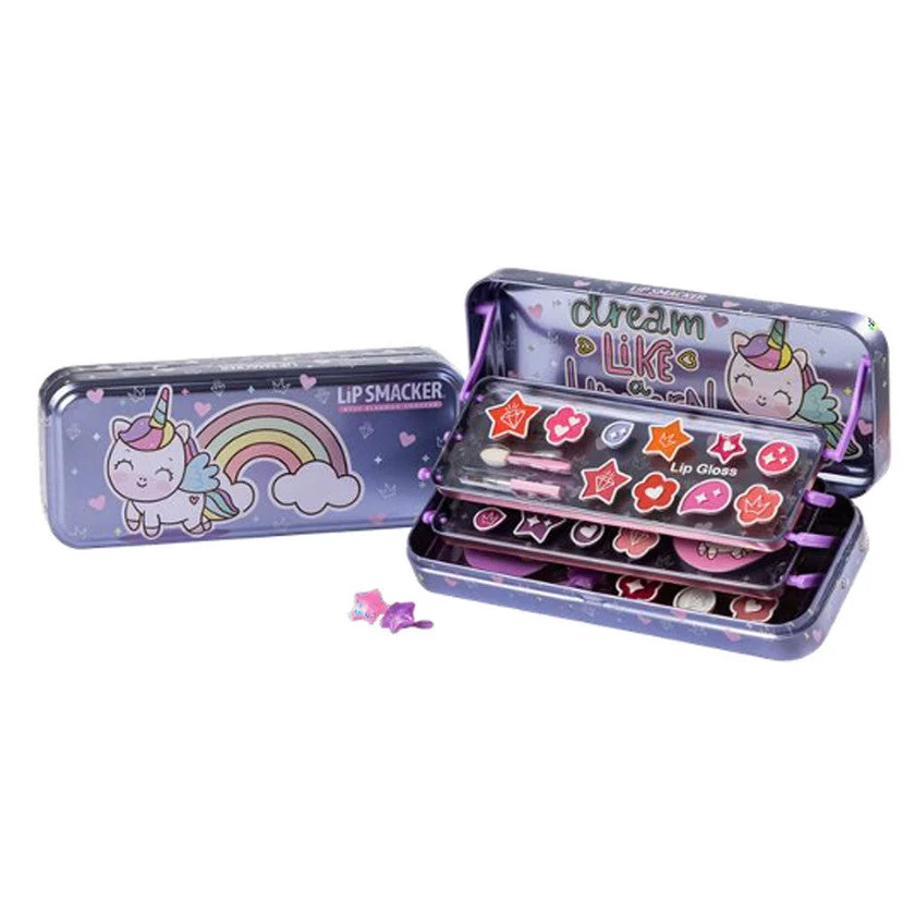 Lip smacker Custodia Per Il Trucco Triple Layer Beauty Tin - Unicorn 1 unità
