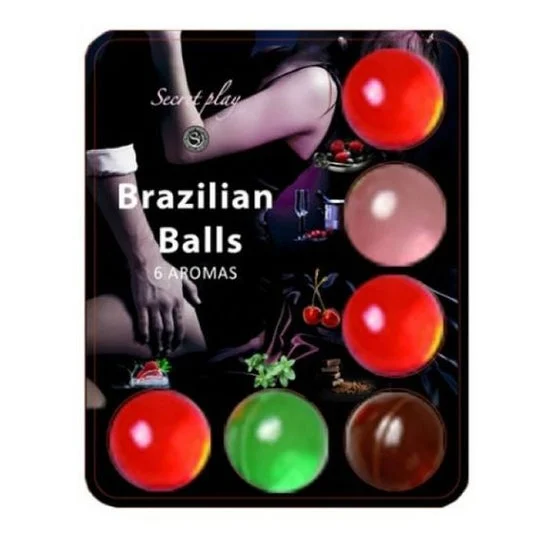 Segreto Pacchetto Gioco Brasiliano Palle Aromi 6x24g