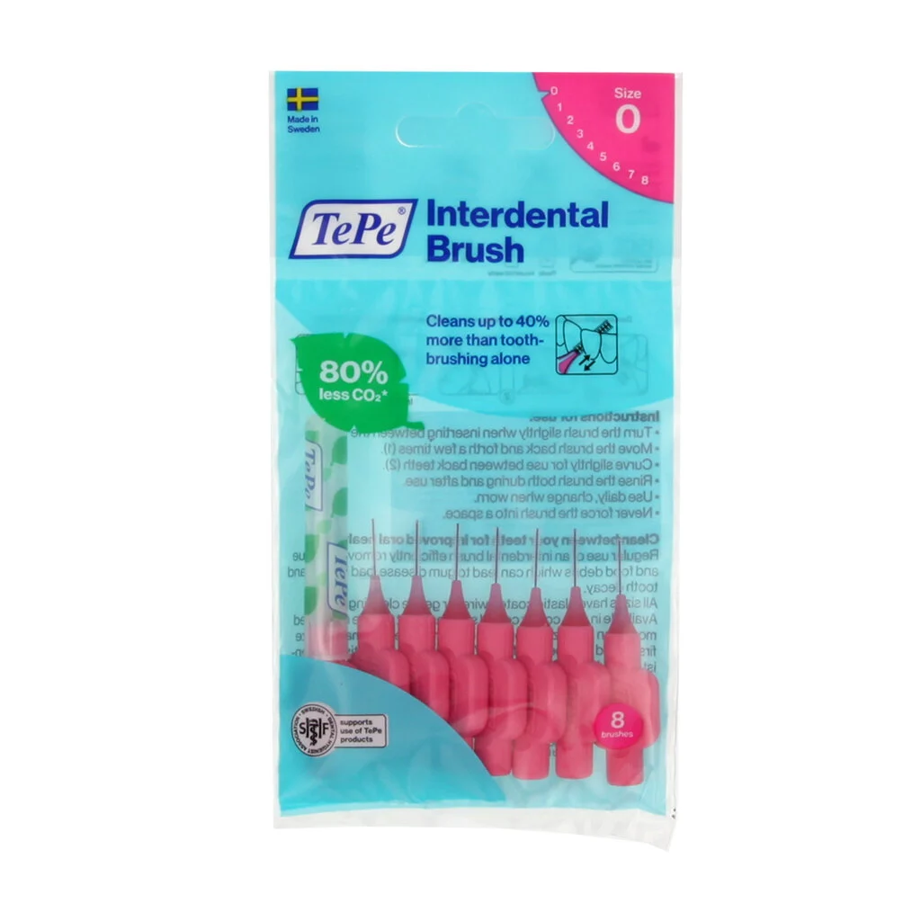 TePe Original Spazzolini interdentali 0 rosa (0,4 mm) 8 pz