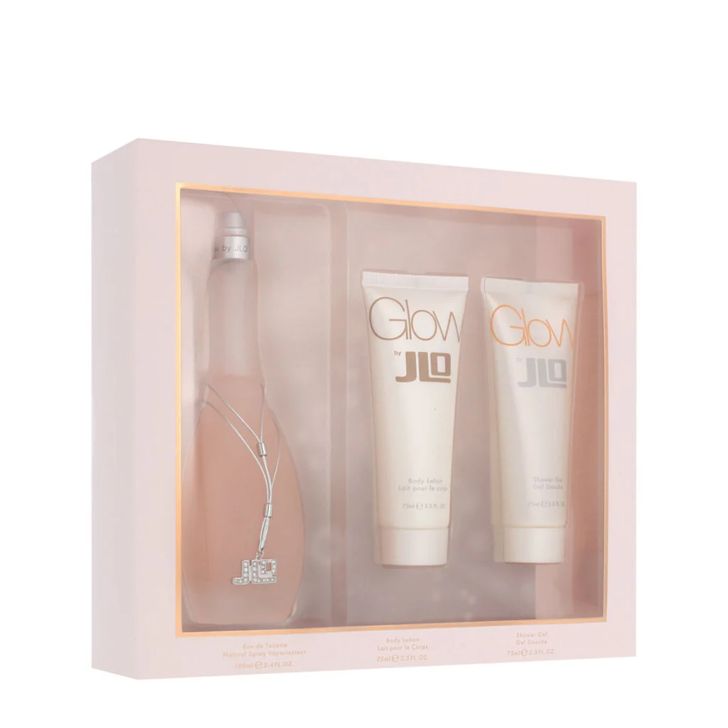 Jennifer Lopez Glow EDT 100 ml + gel doccia 75 ml + Latte corpo 75 ml