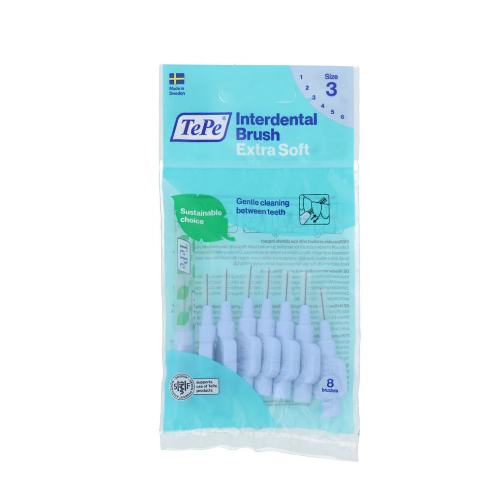 Spazzolini interdentali TePe Extra Soft 3 blu (0,6 mm) 8 pz