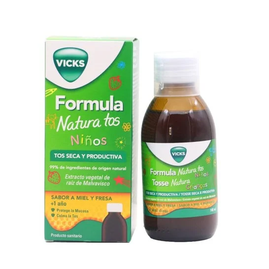 Vicks Formula Natura Tos Niños 140ml