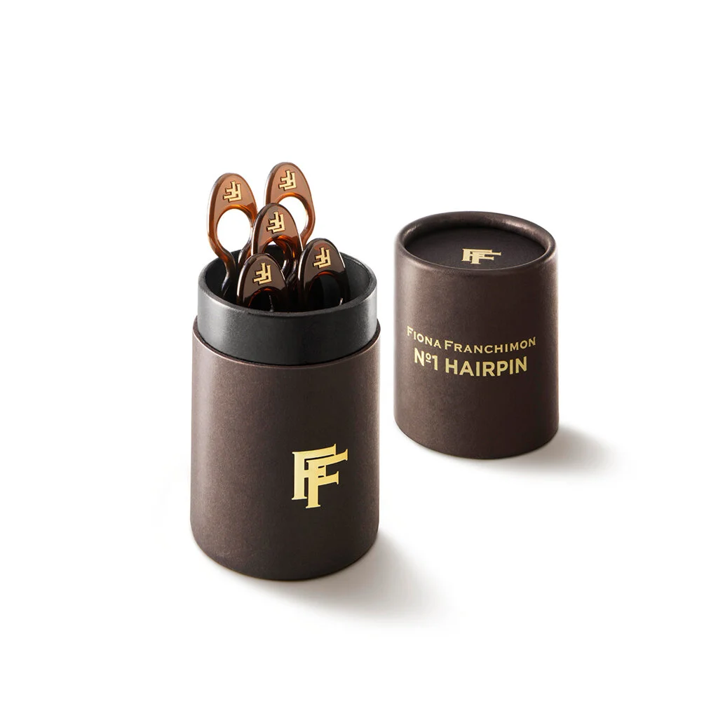 Fiona Franchimon Nº 1 Hairpin (Brown) 5 pz