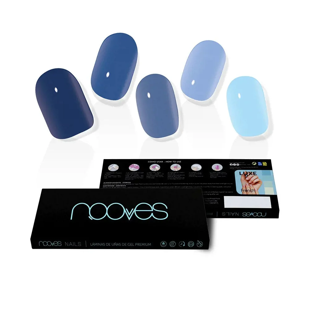 Nooves Lamine Unghie Gel Melancholic Heart Premium Luxe Solid 20 U