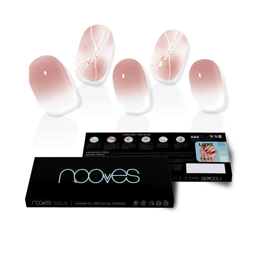 Nooves Lamine Unghie Gel Michelle Premium Glam Art Design 20 U