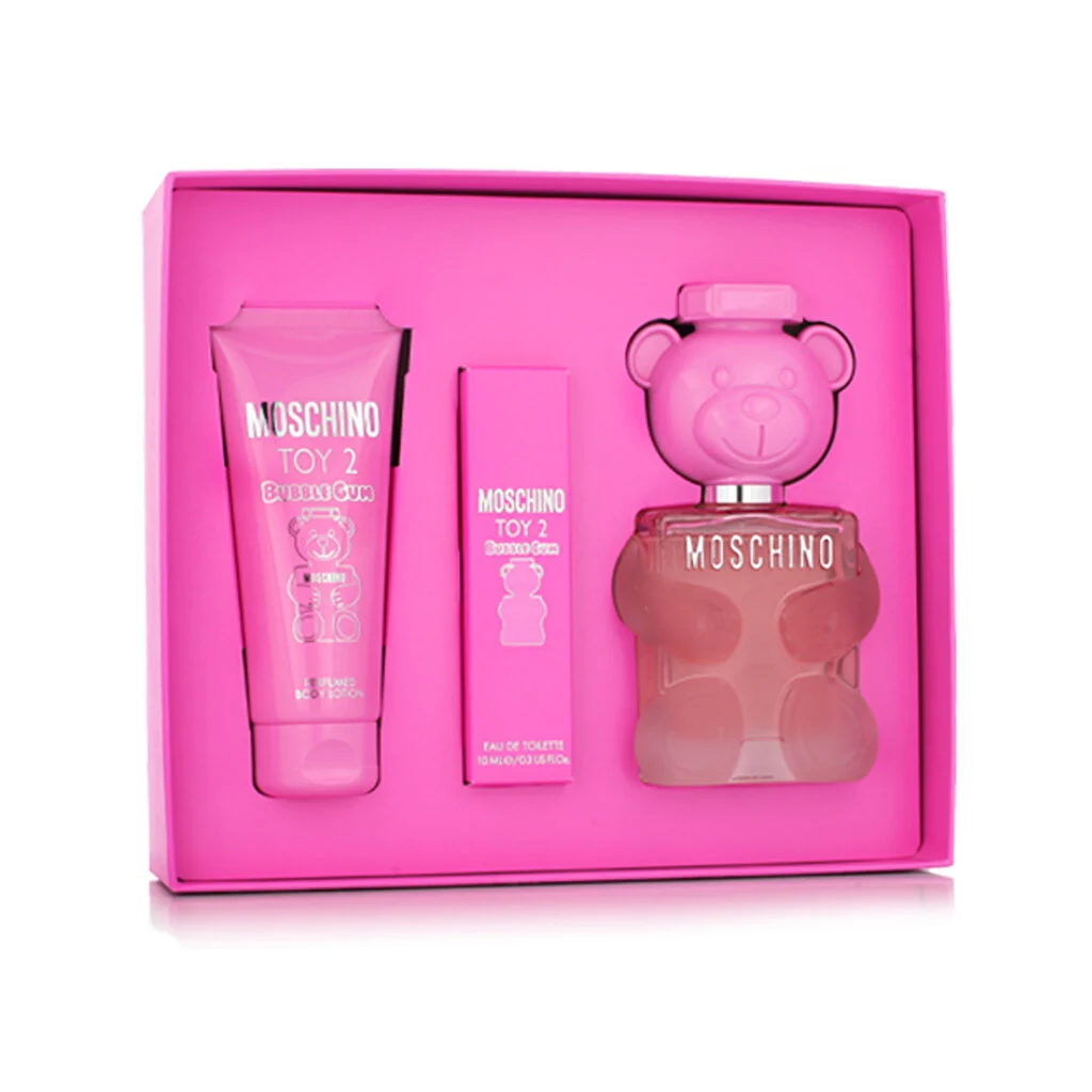 Moschino Toy 2 Bubble Gum EDT 100 ml + EDT MINI 10 ml + Latte corpo 100 ml