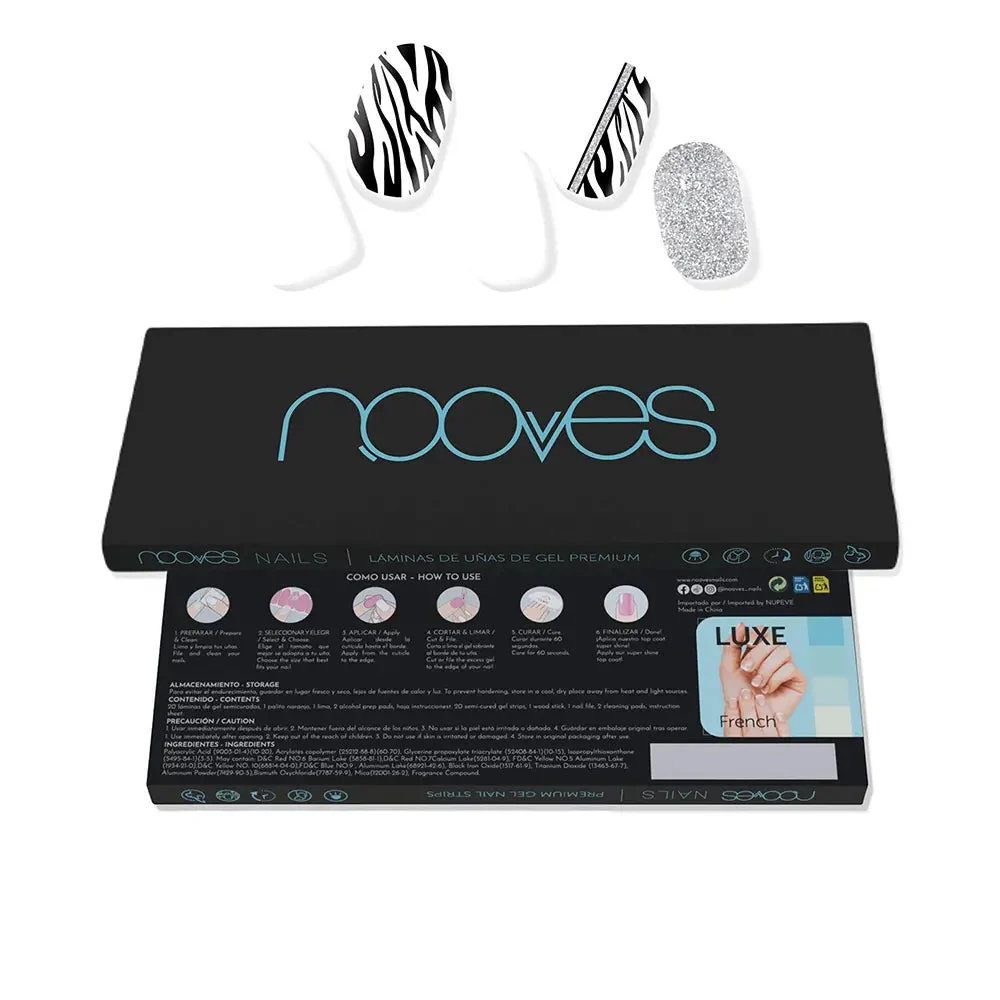 Nooves Lamine Unghie Gel Premium Glam Funky Baby 20 U