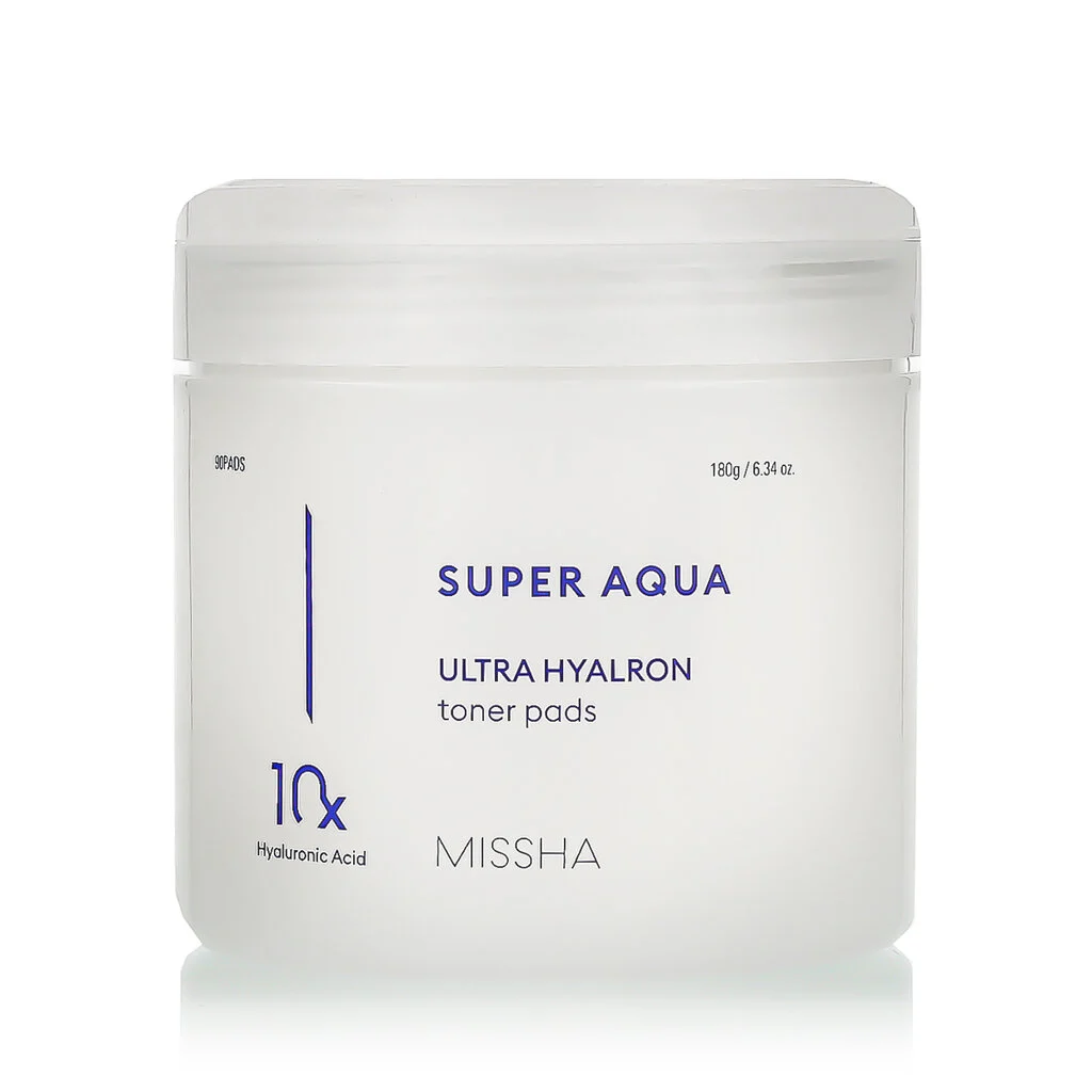 MISSHA Super Aqua Ultra Hyalron Toner Pads 90 pz