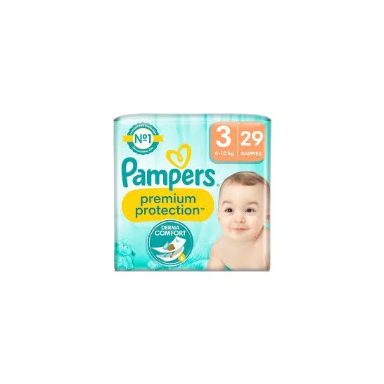 Pannolini Pampers Premium Protection T3 29 Unità