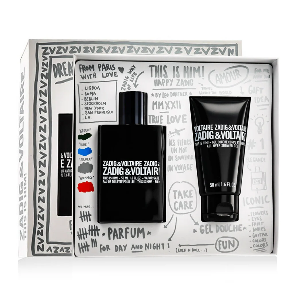 Zadig & Voltaire This is Him EDT 50 ml + gel doccia 50 ml