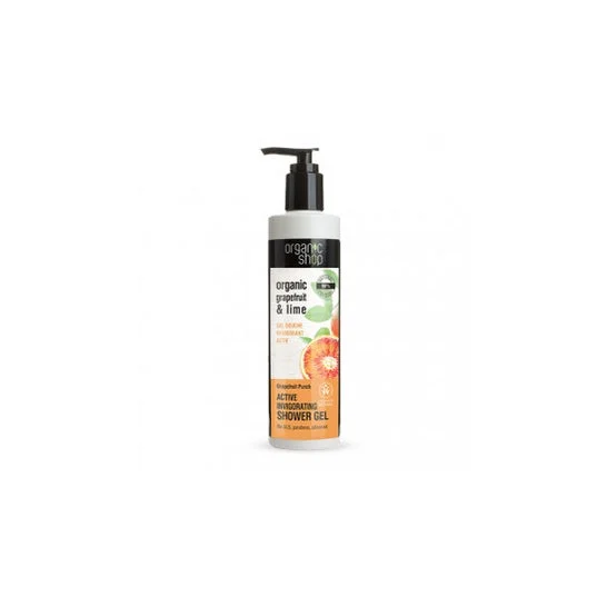 Organic Shop Gel Doccia Tonificante Tocco Di Pompelmo 280ml