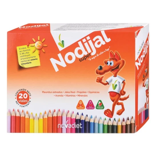Nodijal Infantile Jelly Fiale - Novadiet - 20 Fiale - 20 Fiale