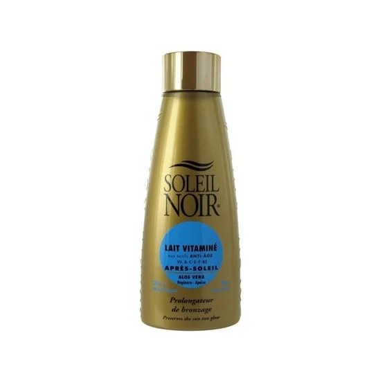 Soleil Noir Lait Vitamina Aprs-Soleil Hydratant Prolongateur de Bronzage 150ml